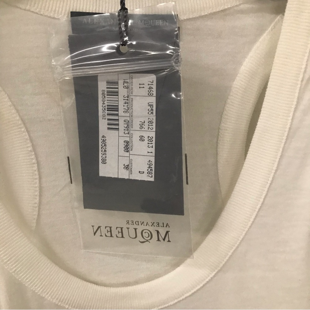 ALEXANDER MCQUEEN Hummingbird Embroidered Tank Top - Picture 3 of 7
